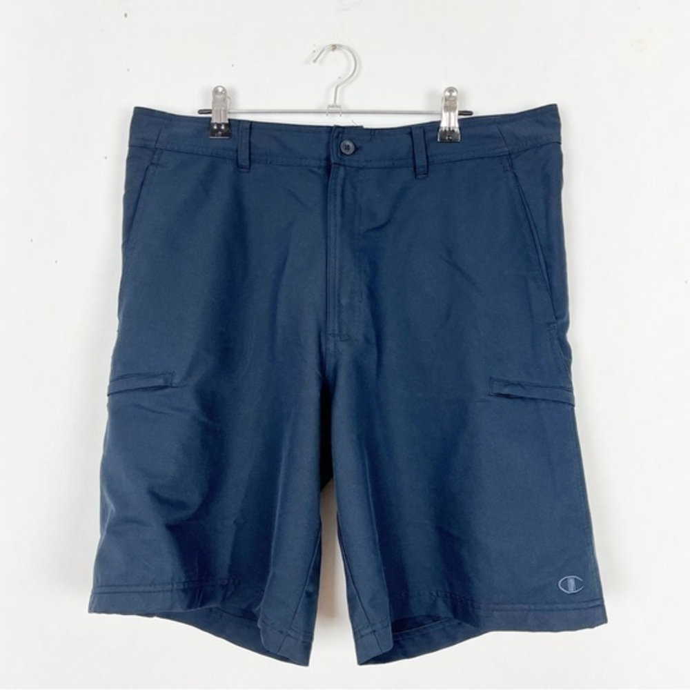 Champion Men’s Lightweight Navy Blue Shorts 6 Pockets‎ Size 36